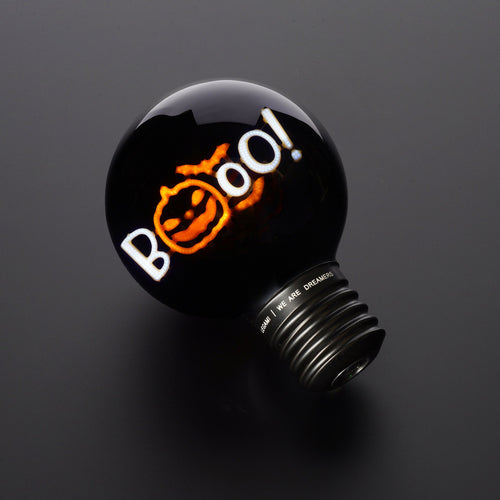 Deko-Tischlampe in Glühbirnenform - Pumpkin Booo - Bulb Fiction