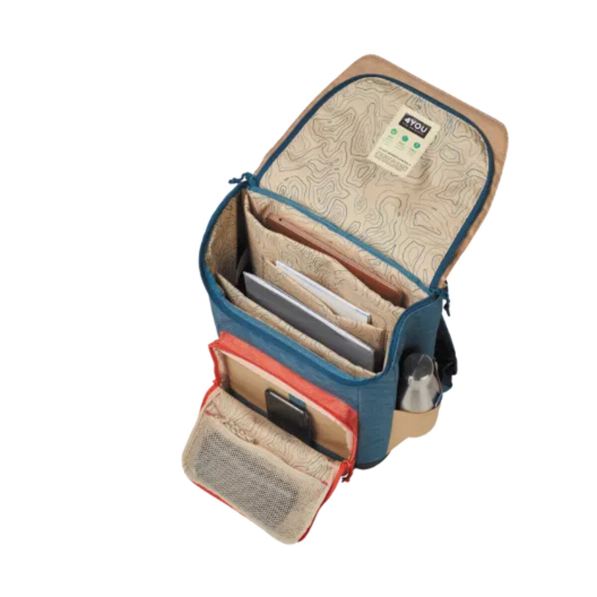4YOU - 4 The Adventure Rucksack rot
