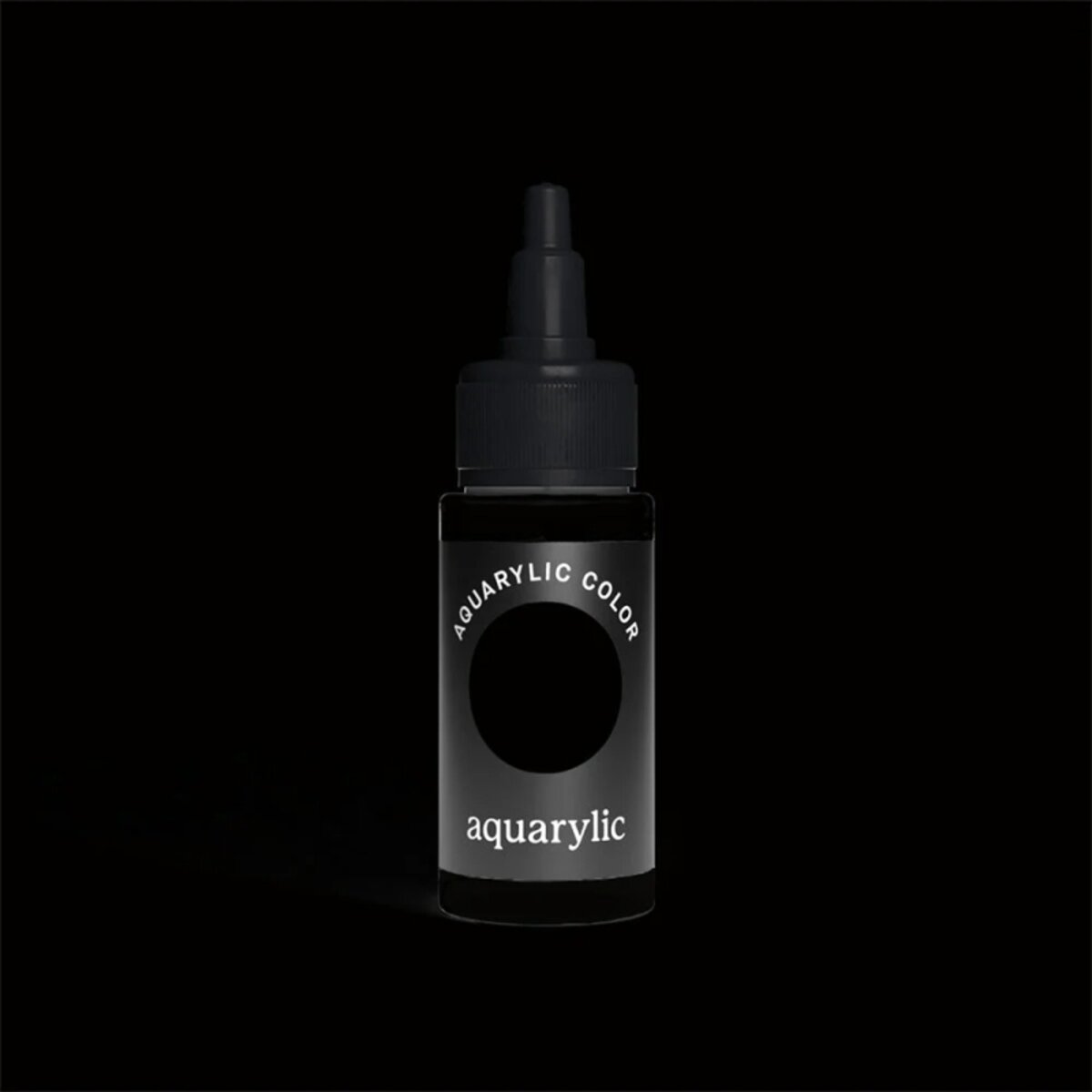 Aquarylic Color 30 ml Acrylfarbe Tiefschwarz