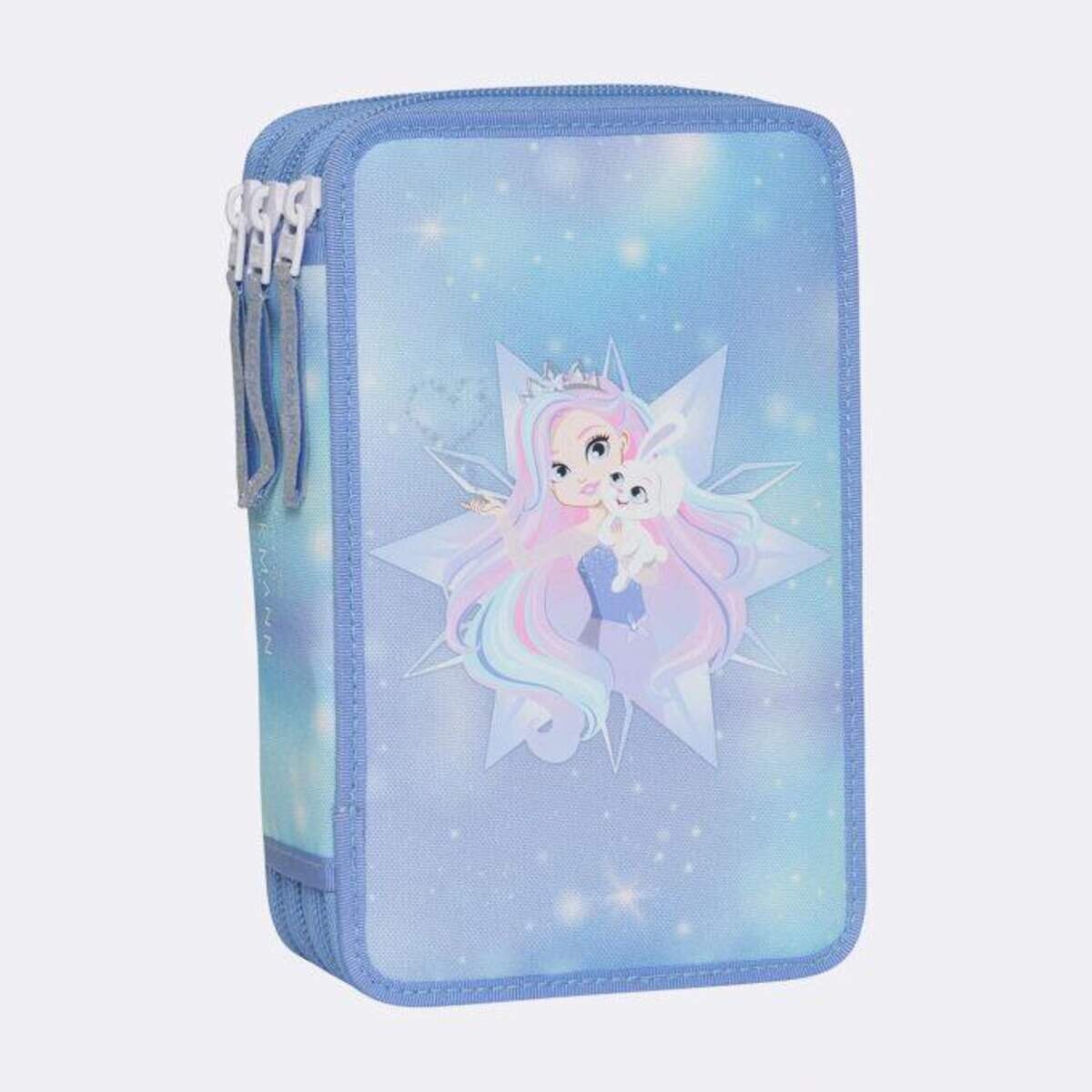 Beckmann 3-Fächrige Federmappe mit Inhalt - Star Princess