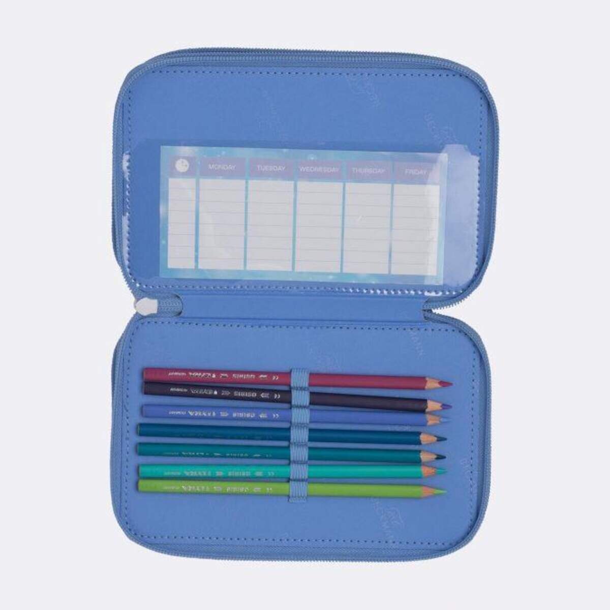 Beckmann 3-Fächrige Federmappe mit Inhalt - Star Princess