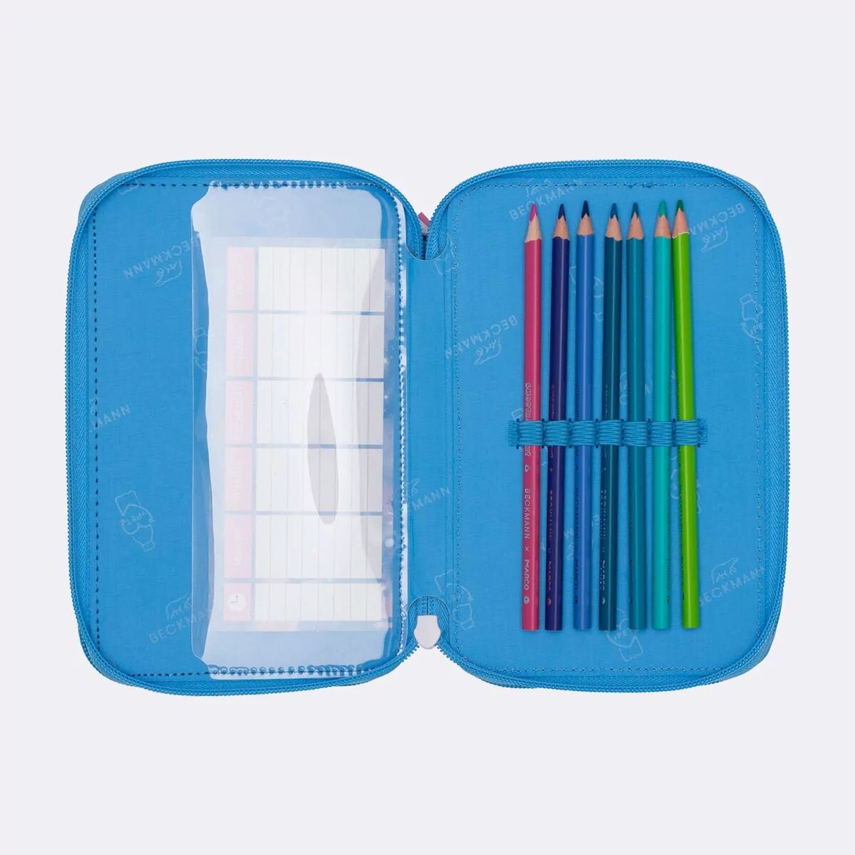 Beckmann 3-fächrige Federmappe mit Inhalt, Fairytale