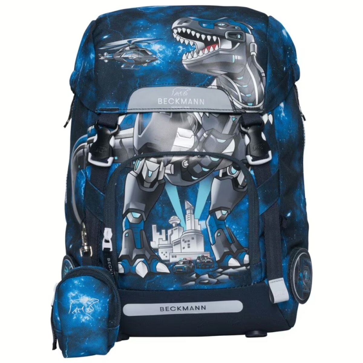 Beckmann Schulranzen Classic 6tlg. Set Tech Rex