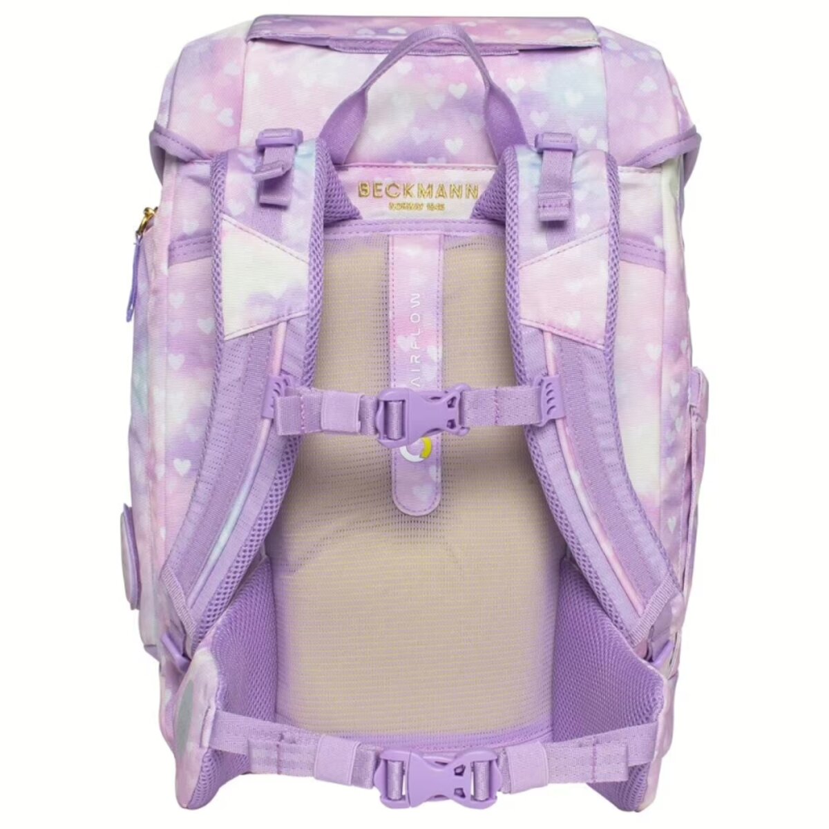 Beckmann Schulranzen Plus Air 6tlg. Unicorn Princess Pur