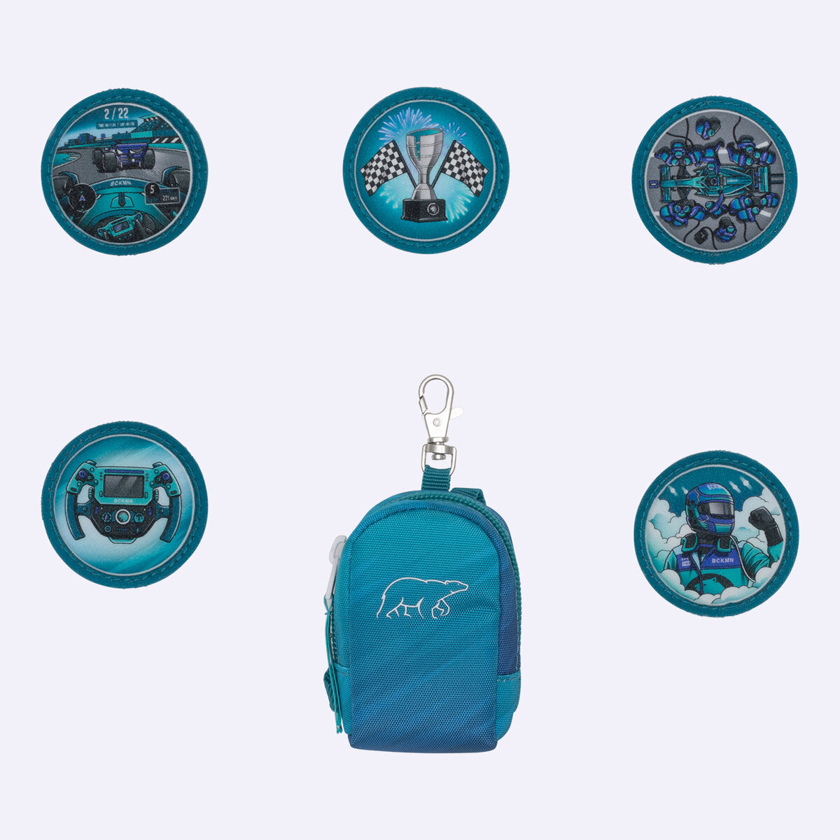 Beckmann Schulranzen-Set Active Air FLX Racing, 6-teilig