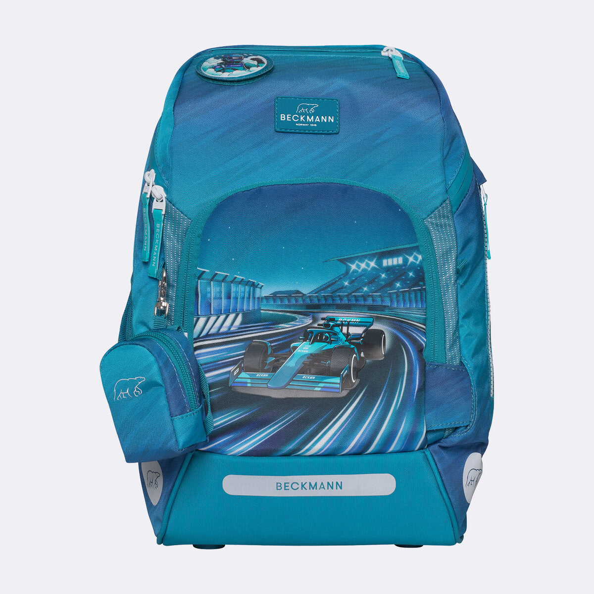 Beckmann Schulranzen-Set Active Air FLX Racing, 6-teilig