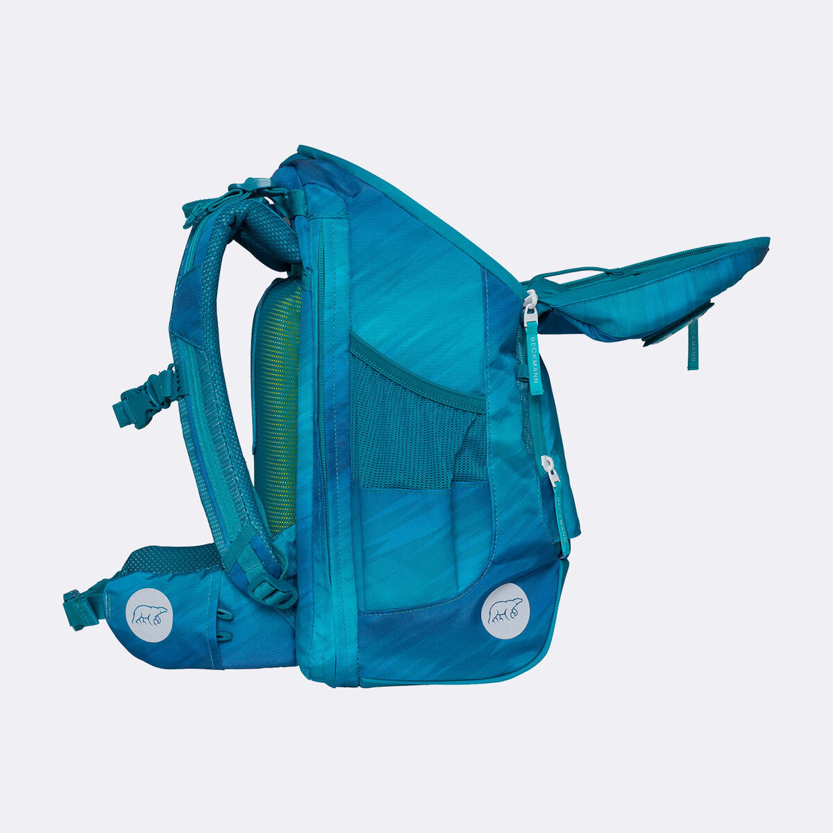 Beckmann Schulranzen-Set Active Air FLX Racing, 6-teilig