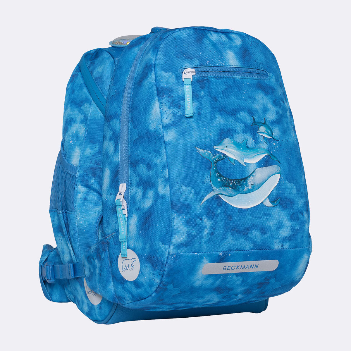 Beckmann Schulrucksack-Set Active Air FLX Ocean, 6-teilig