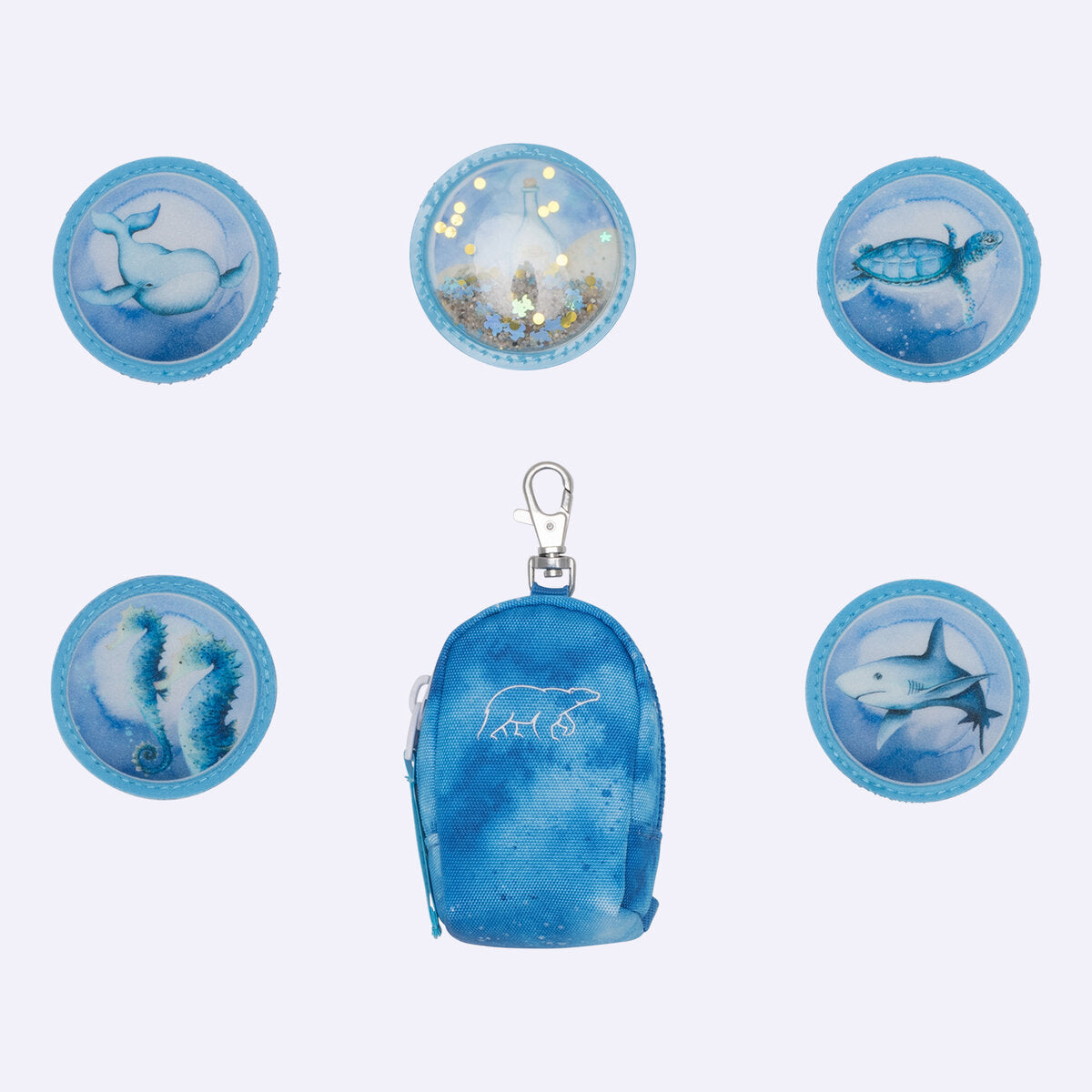 Beckmann Schulrucksack-Set Active Air FLX Ocean, 6-teilig