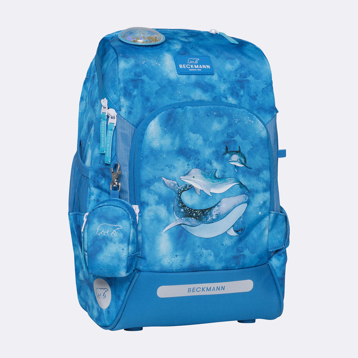 Beckmann Schulrucksack-Set Active Air FLX Ocean, 6-teilig