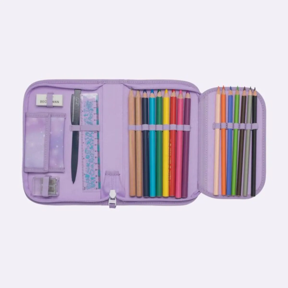 Beckmann Schulrucksack-Set Classic "Candy" 7-teilig