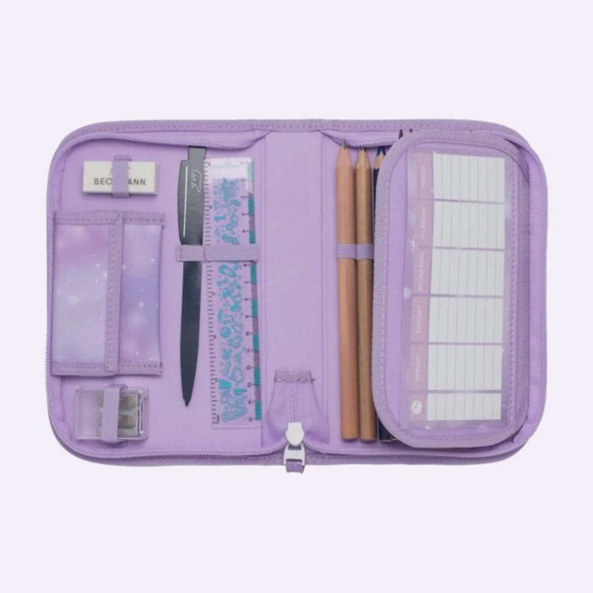 Beckmann Schulrucksack-Set Classic "Candy" 7-teilig