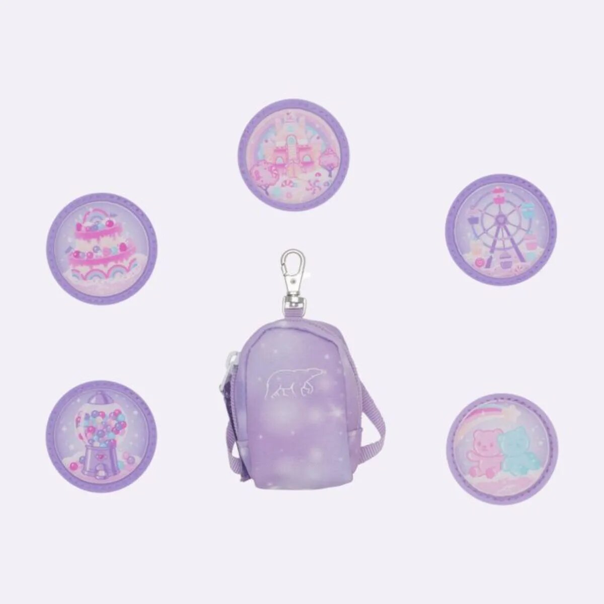 Beckmann Schulrucksack-Set Classic "Candy" 7-teilig