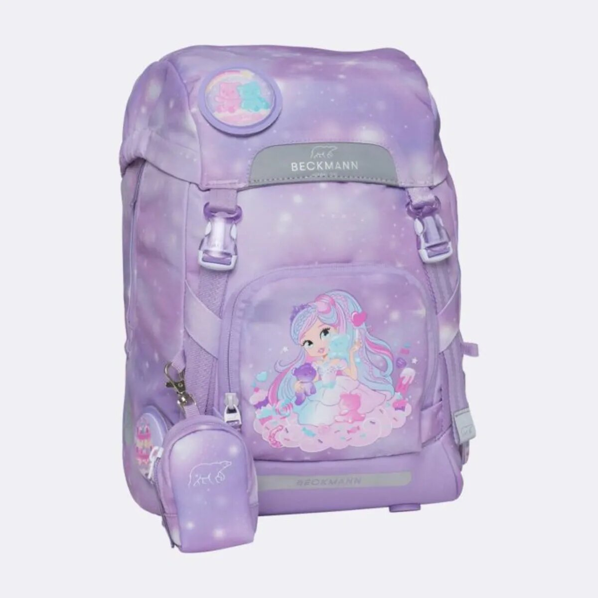 Beckmann Schulrucksack-Set Classic "Candy" 7-teilig