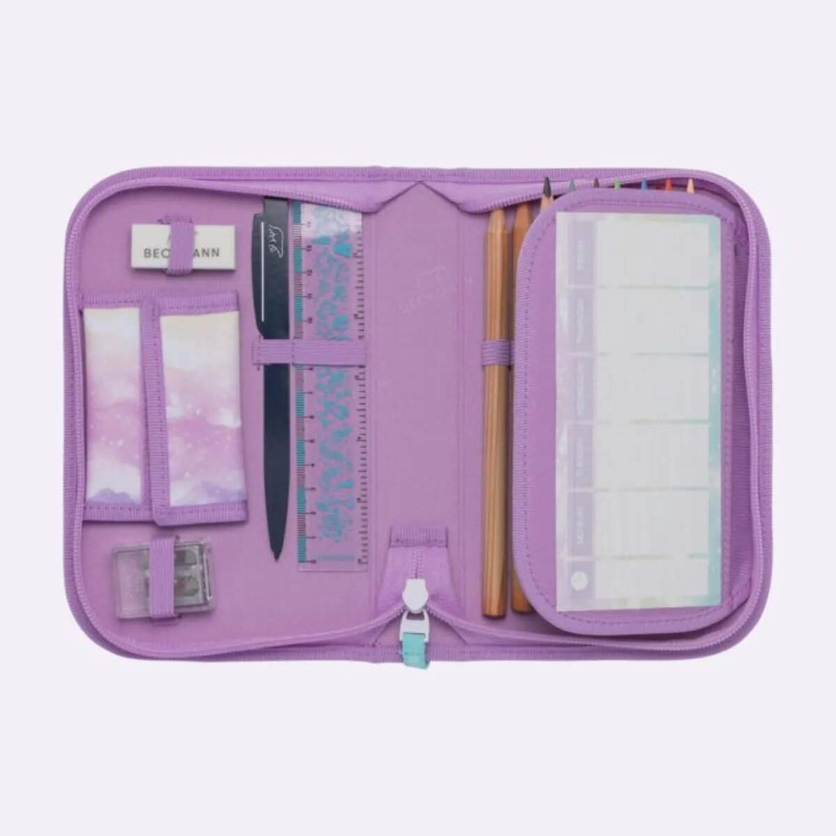 Beckmann Schulrucksack-Set Classic Maxi "Unicorn" 6-teilig