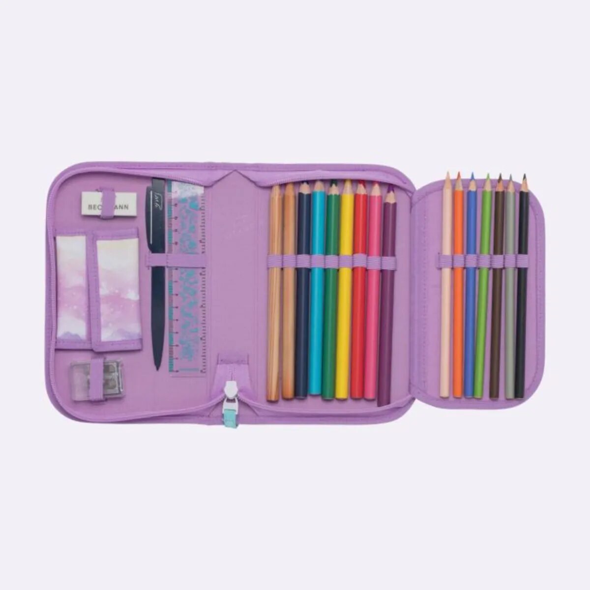 Beckmann Schulrucksack-Set Classic Maxi "Unicorn" 6-teilig