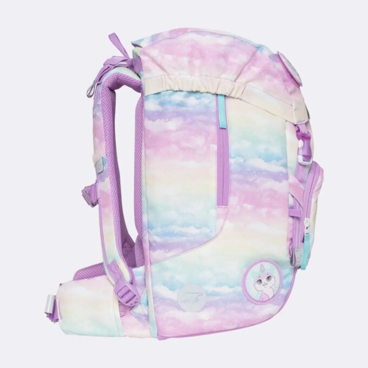 Beckmann Schulrucksack-Set Classic Maxi "Unicorn" 6-teilig