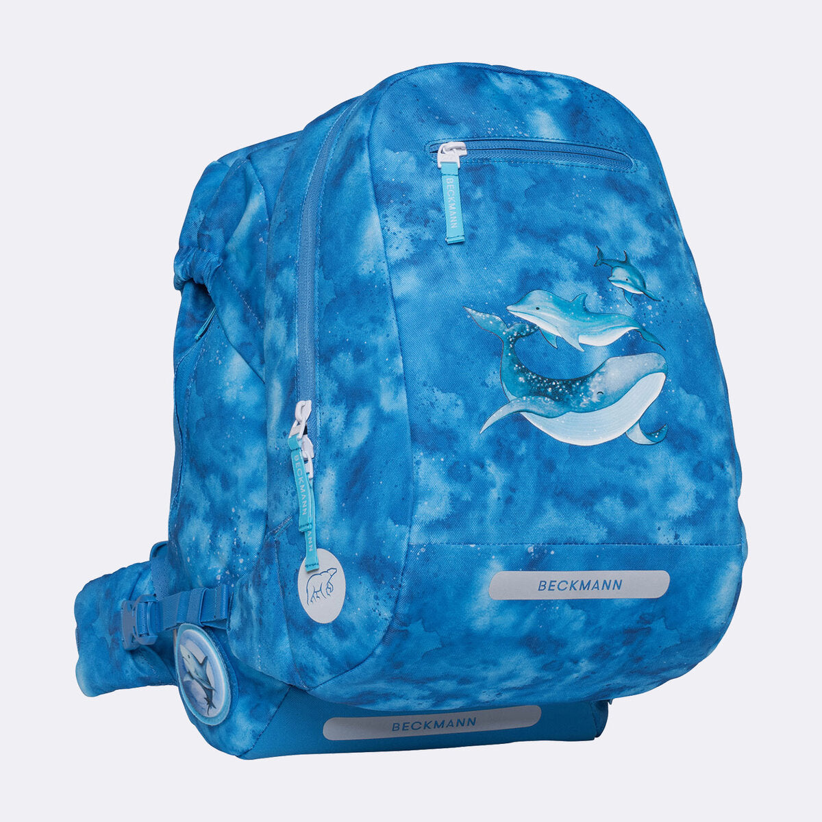Beckmann Schulrucksack-Set Classic Ocean, 6-teilig