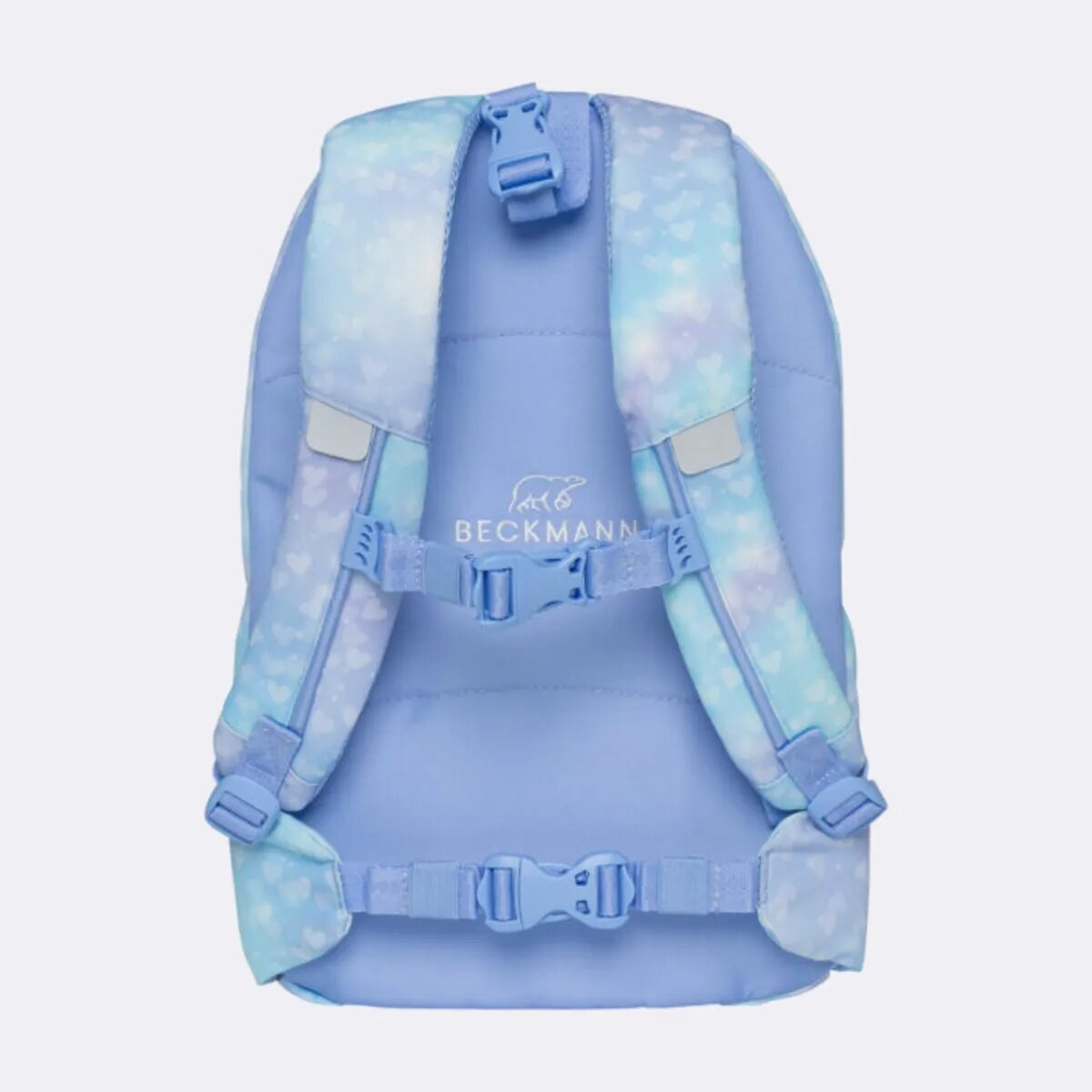 Beckmann Schulrucksack-Set Classic Unicorn Princess Ice Blue, 7-teilig