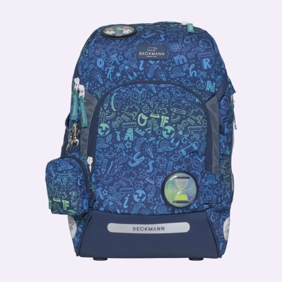 Beckmann Schulrucksackset Active Air FLX Set Science, 6-teilig