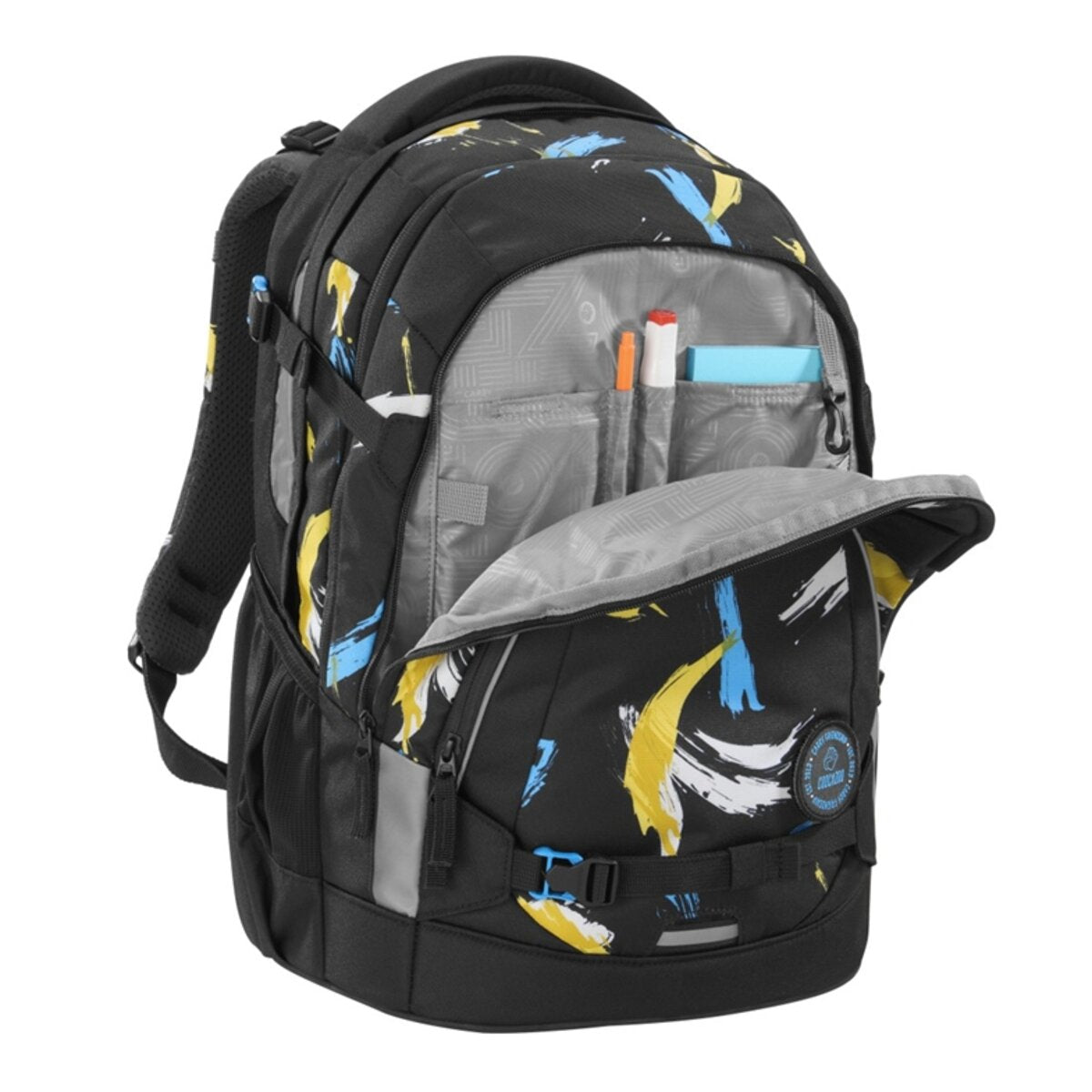 Coocazoo Rucksack MATE Crazy Artnight schwarz 30 Liter