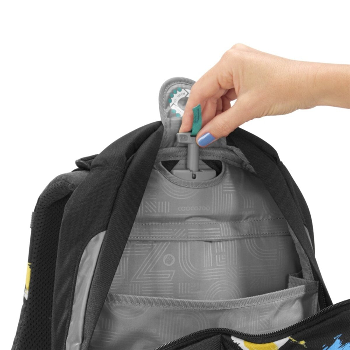 Coocazoo Rucksack MATE Crazy Artnight schwarz 30 Liter