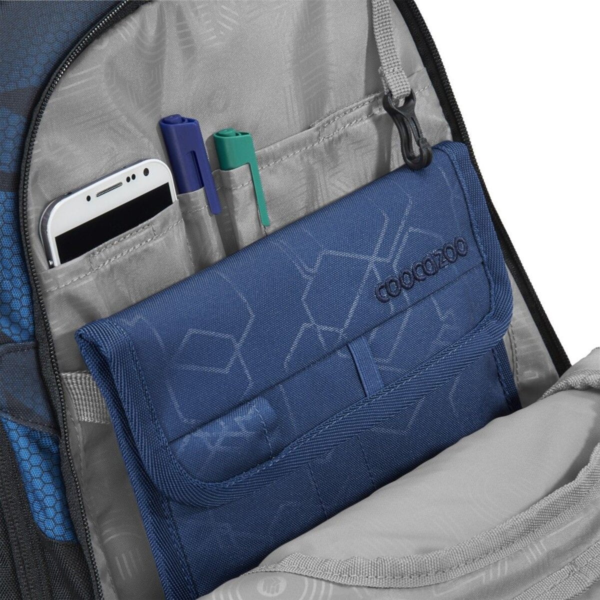Coocazoo Rucksack PORTER, Electric Ice