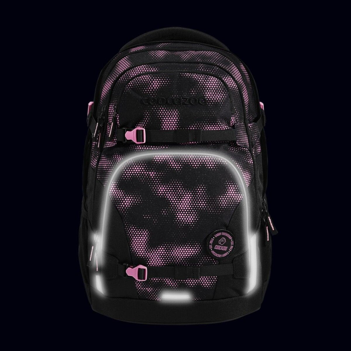 Coocazoo Rucksack PORTER, Pink Illusion