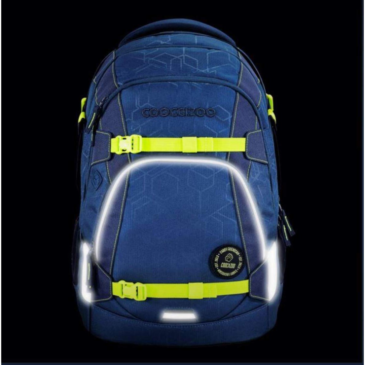 Coocazoo Schulrucksack Mate Blue Bash, 30 Liter