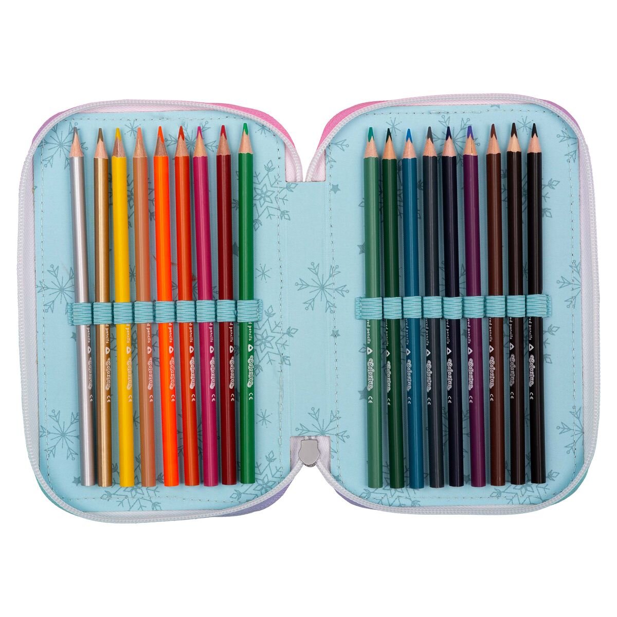 CoolPack Etui gefüllt, 3-Zip , DISNEY – FROZEN -Kollektion 2024-