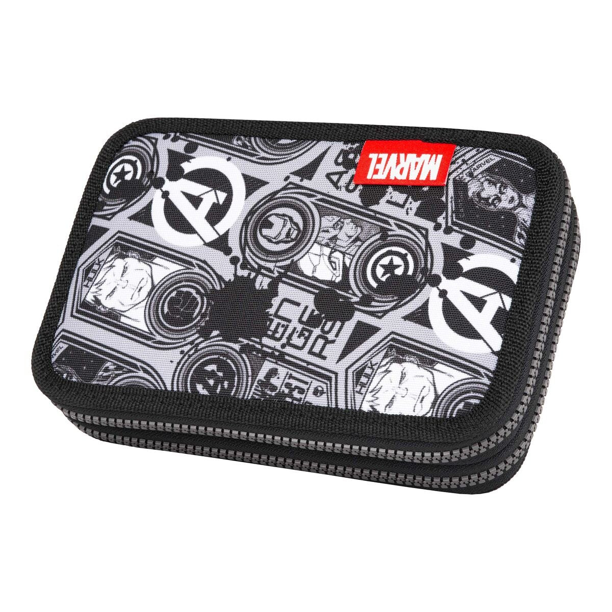 CoolPack XL-Etui gefüllt mit McAddy, 2-Zip, MARVEL – AVENGERS -Kollektion 2024-