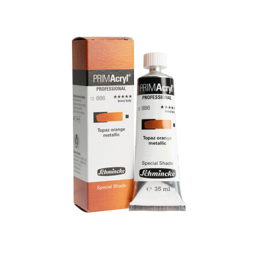 PrimAcryl 35ml Topaz orange metallic Sonderedition