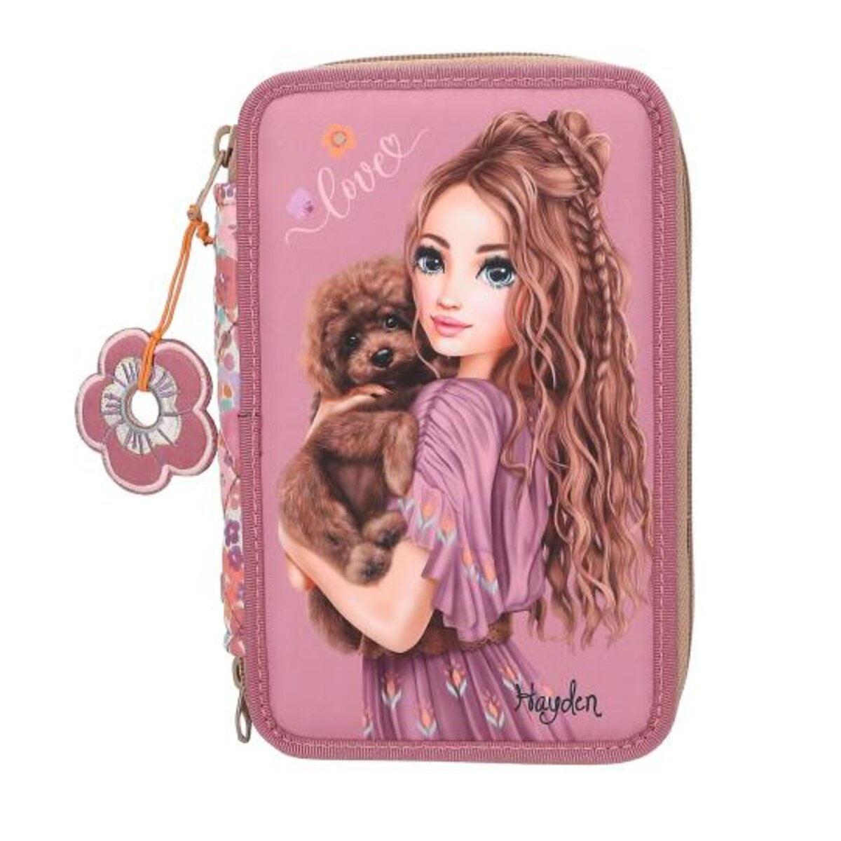 Depesche TOPModel 3-Fach Federtasche Floral