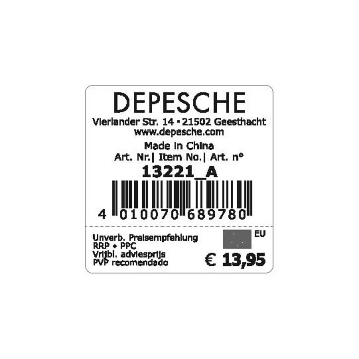 Depesche TOPModel Taschenlampe mit Timer, 1 Stück, 2-fach sortiert