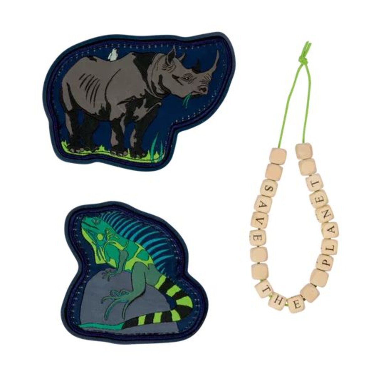 DerDieDas Schulranzen-Set ErgoFlex Easy Exklusiv ECO Blue Planet, 5-teilig