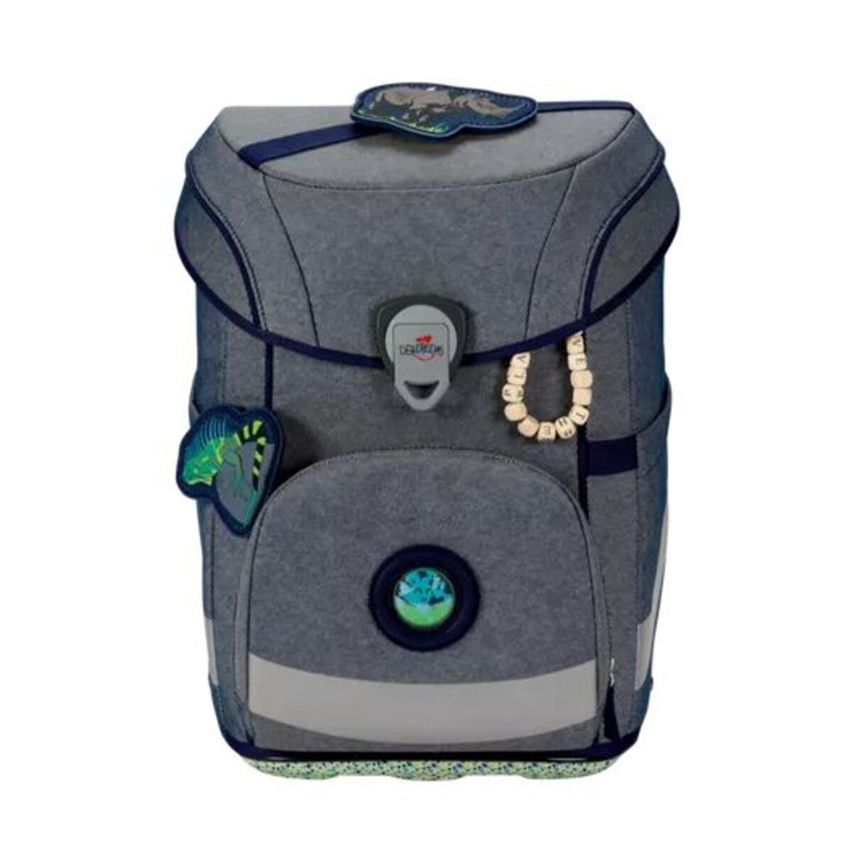 DerDieDas Schulranzen-Set ErgoFlex Easy Exklusiv ECO Blue Planet, 5-teilig