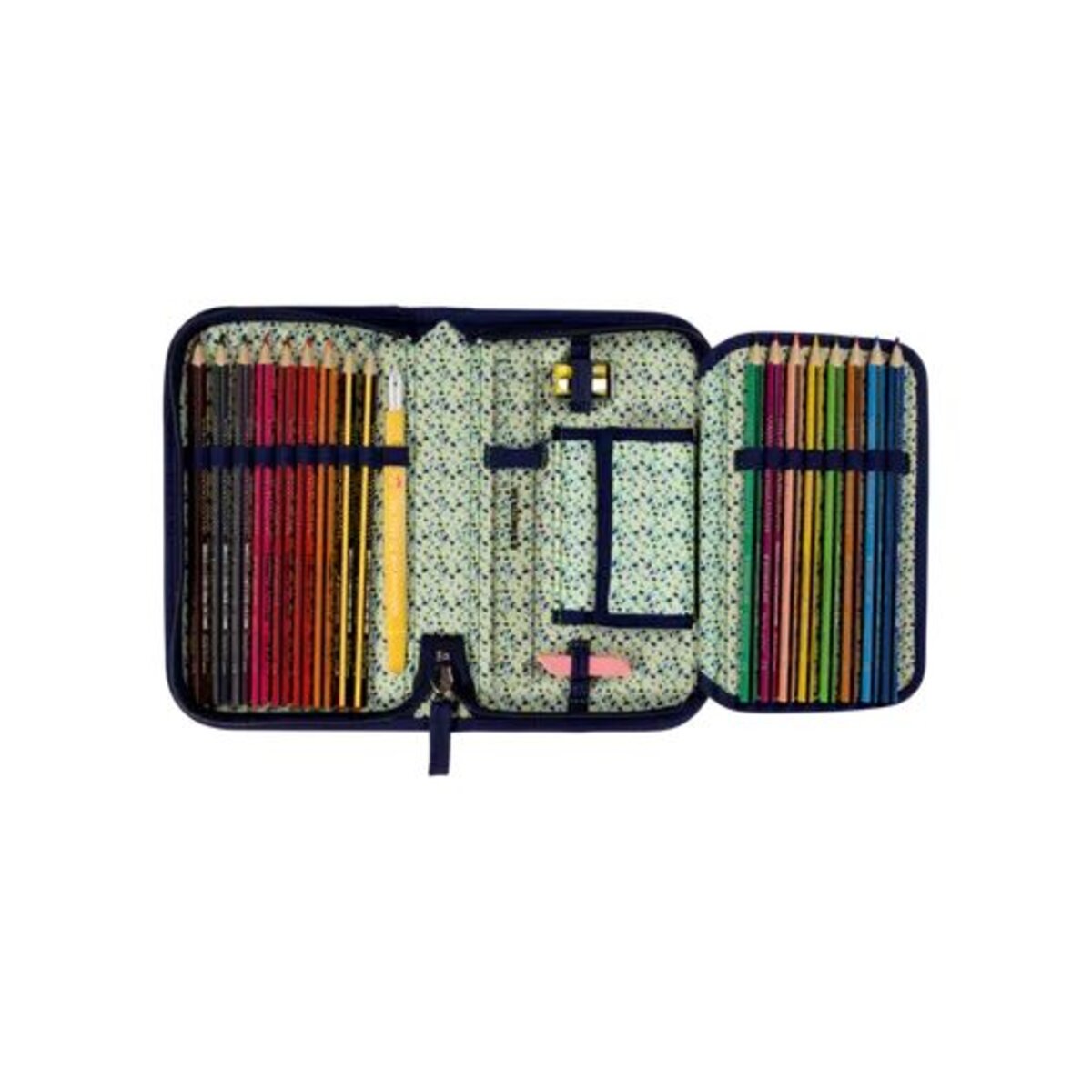 DerDieDas Schulranzen-Set ErgoFlex Easy Exklusiv ECO Blue Planet, 5-teilig