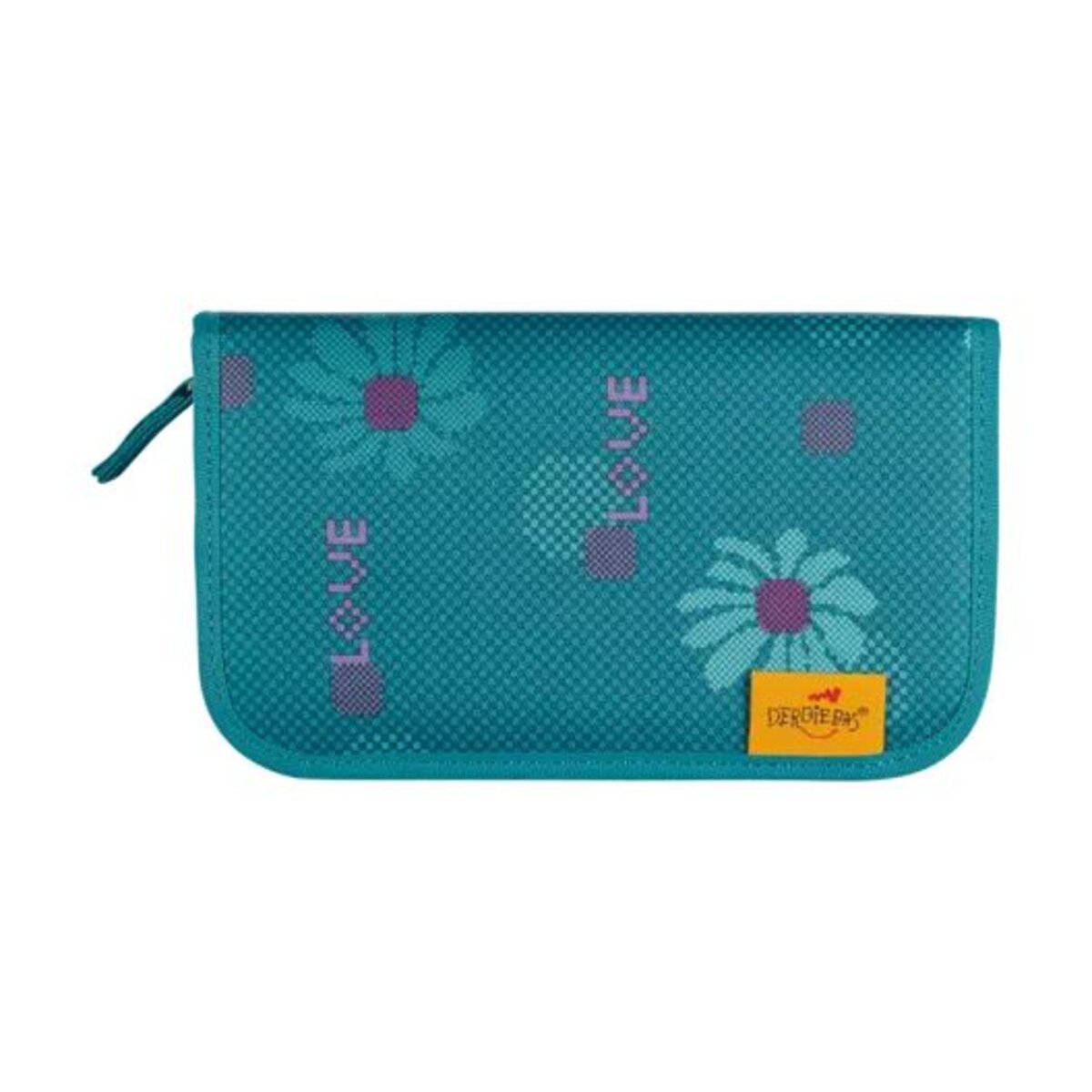 DerDieDas Schulranzen-Set ErgoFlex MAX Exklusiv Superflash Fairy Flower, 5-teilig