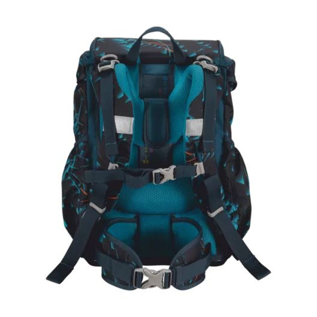 DerDieDas Schulrucksack-Set ErgoFlex Exklusiv LED Dragon Moon, 5-teilig