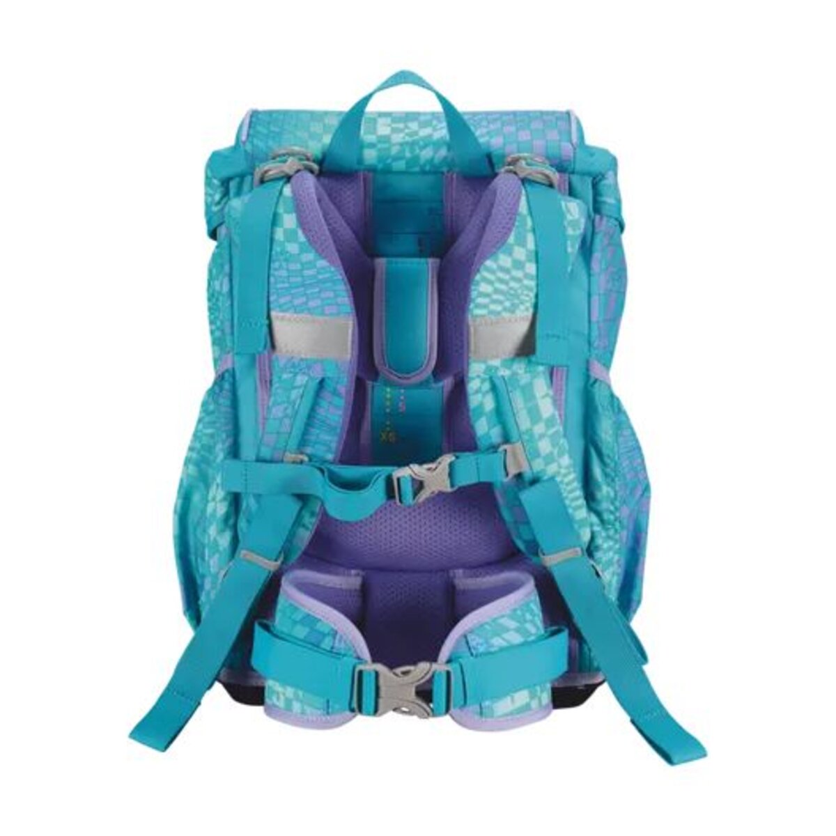 DerDieDas Schulrucksack-Set ErgoFlex Exklusiv LED Active, 5-teilig