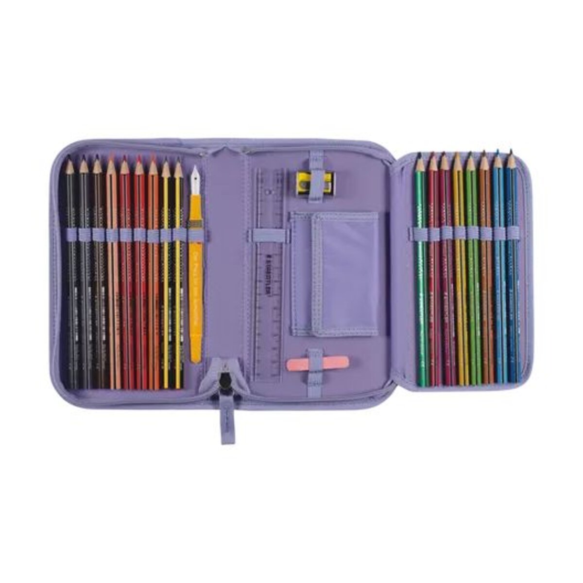 DerDieDas Schulrucksack-Set ErgoFlex Exklusiv LED Active, 5-teilig