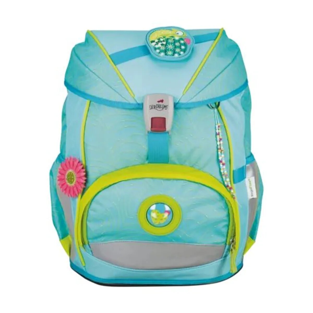 DerDieDas Schulrucksack-Set ErgoFlex Exklusiv LED Primavera, 5-teilig