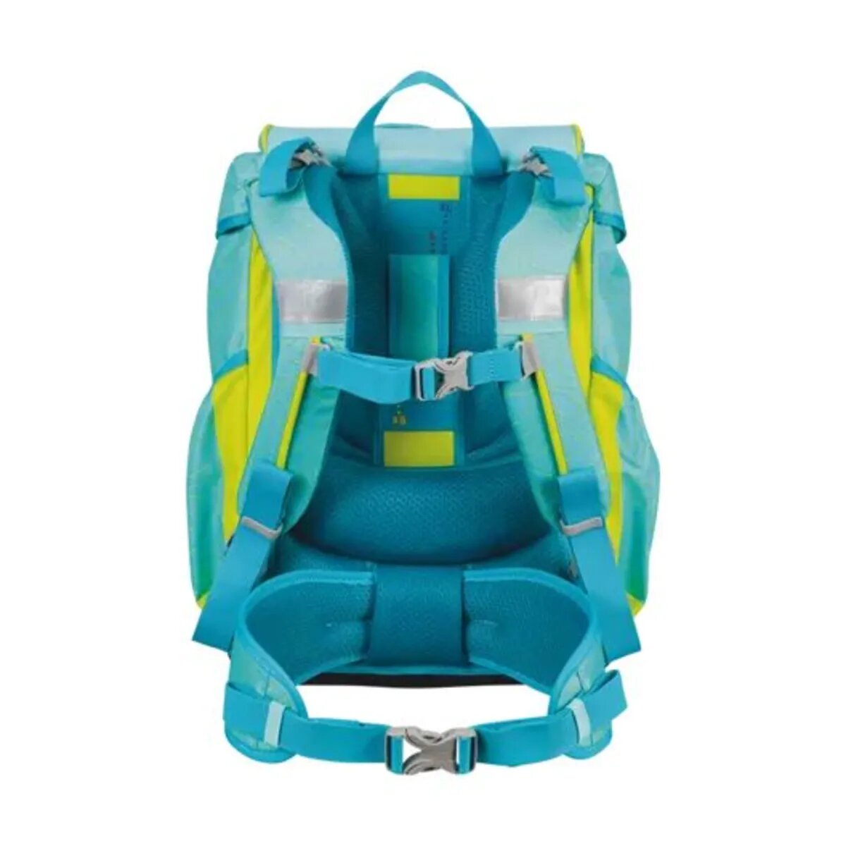 DerDieDas Schulrucksack-Set ErgoFlex Exklusiv LED Primavera, 5-teilig