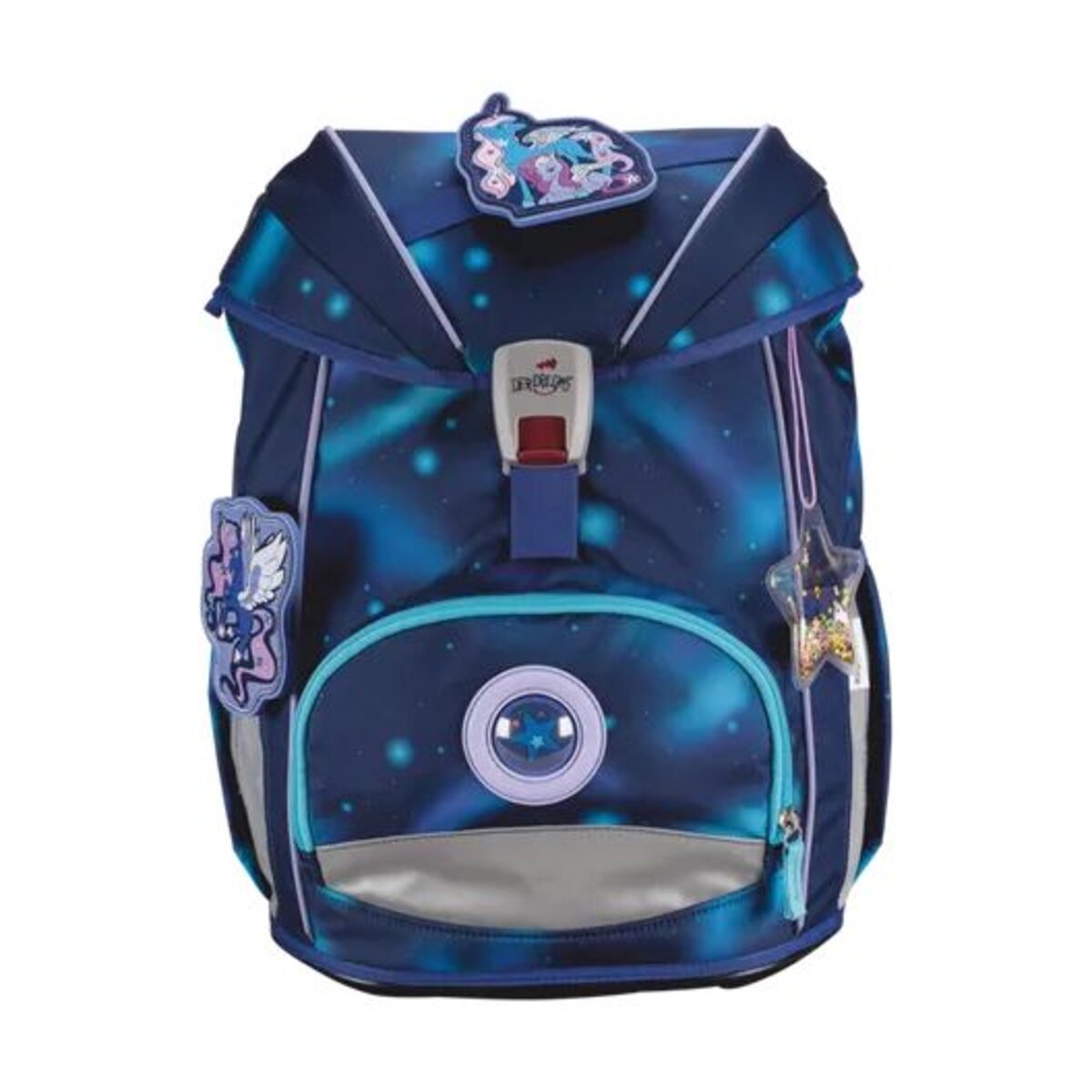 DerDieDas Schulrucksack-Set ErgoFlex Superlight Luna, 5-teilig