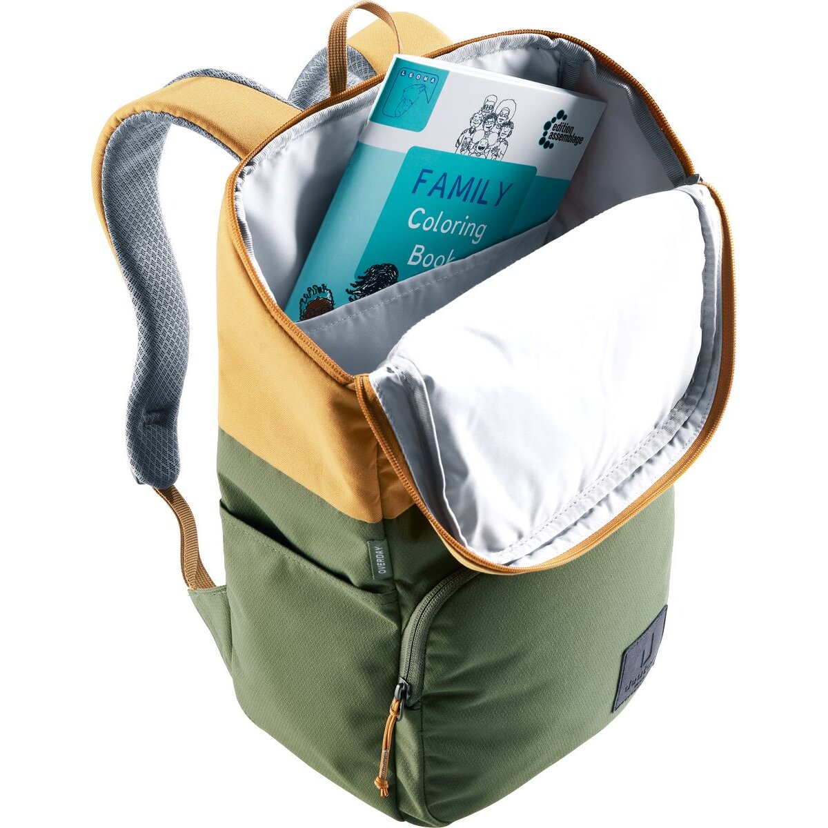 Deuter Kinderrucksack Overday Khaki-Cinnamon