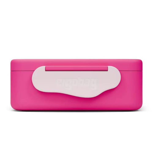 ergobag Brotdose Königin aus leichtem und robustem Kunstoff rosa 17 x 7 x 14 cm