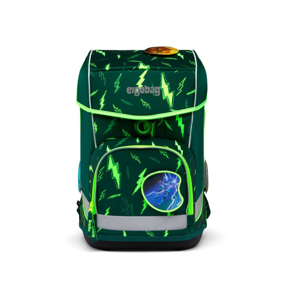 ergobag CUBO LIGHT Schulranzen-Set Bärtastisch, 6-teilig