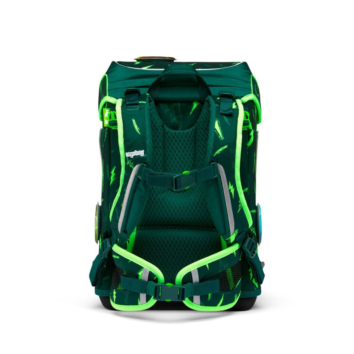 ergobag CUBO LIGHT Schulranzen-Set Bärtastisch, 6-teilig