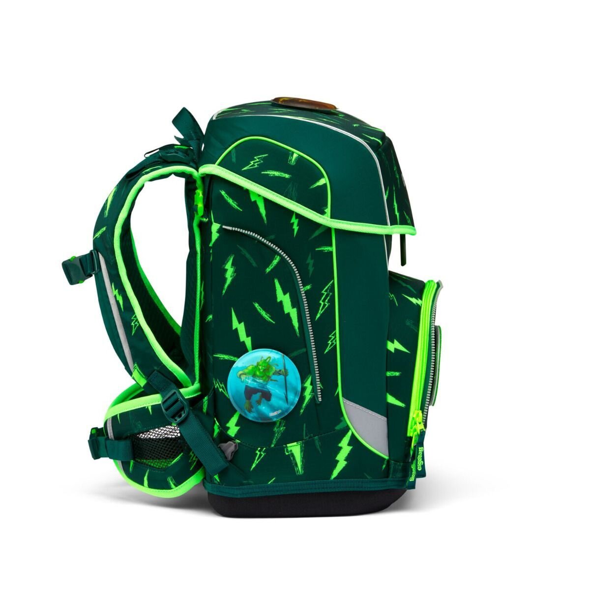 ergobag CUBO LIGHT Schulranzen-Set Bärtastisch, 6-teilig