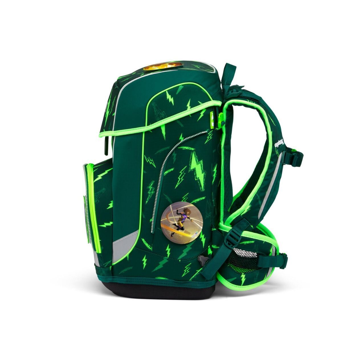 ergobag CUBO LIGHT Schulranzen-Set Bärtastisch, 6-teilig